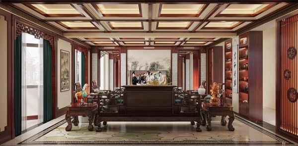 国方家居红木整装展示