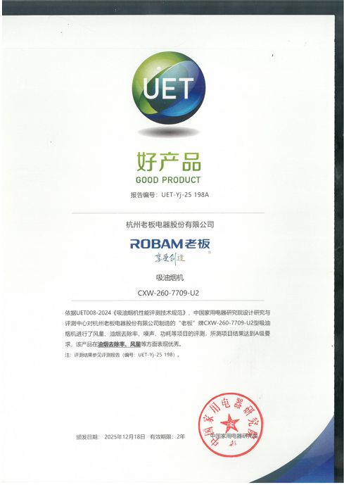 AI大吸力油烟机U2系列图片