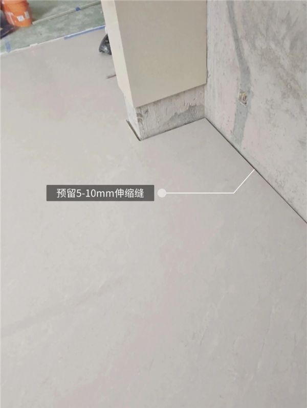 简一密缝铺贴细节