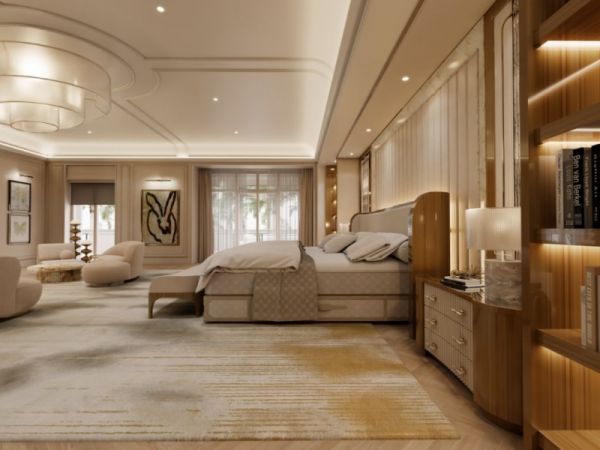 扎克伯格新居主卧床具图片