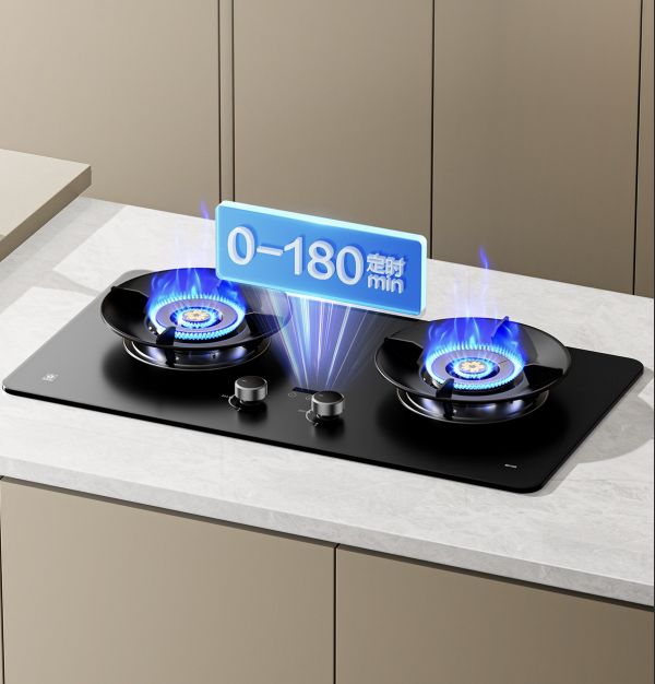 樱花燃气灶S510G双边定时图