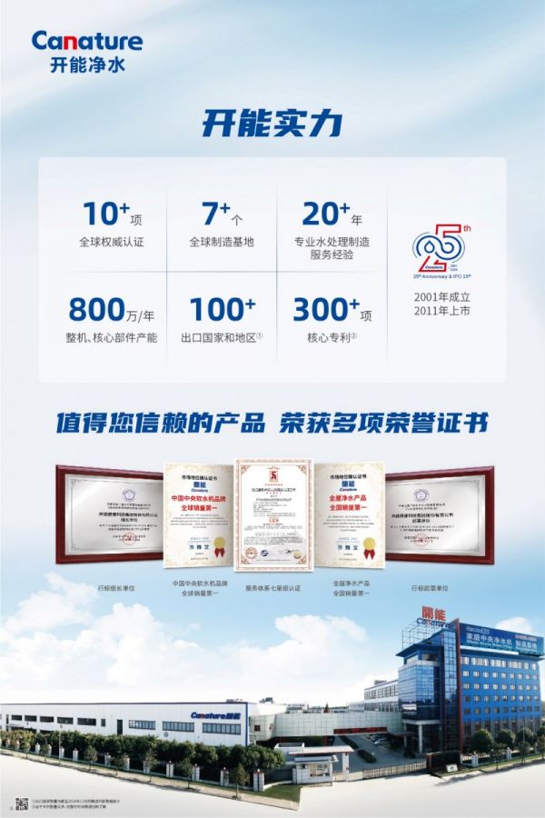 开能净水工厂生产场景