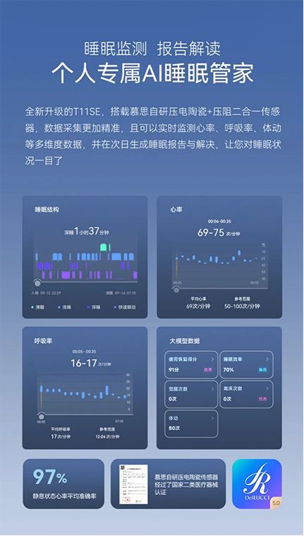 慕思T11+AI床垫图