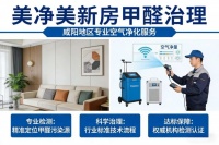 咸阳新房甲醛治理专业公司哪家靠谱？美净美专业治理指南