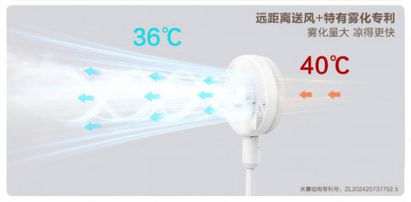 Lebrn冰雾循环扇