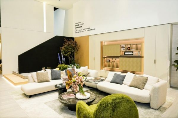 亚丹家居展会现场