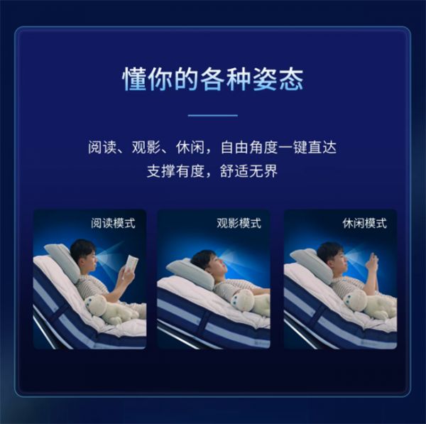 舒达iComfort智能床，懂你的各种姿态