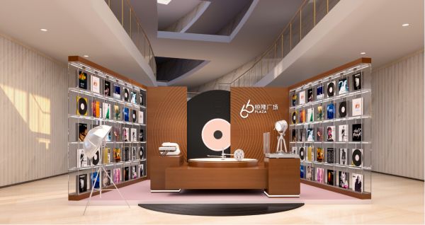 上海恒隆广场:“廿五同行,共奏新程”春季庆典效果图