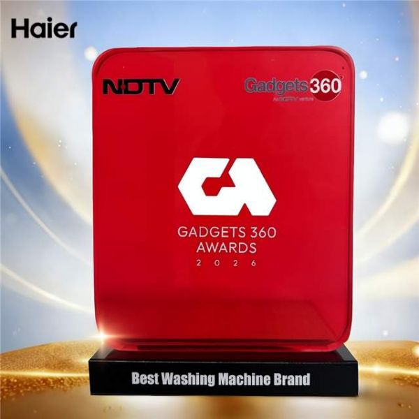 Haier Washing Machine Award