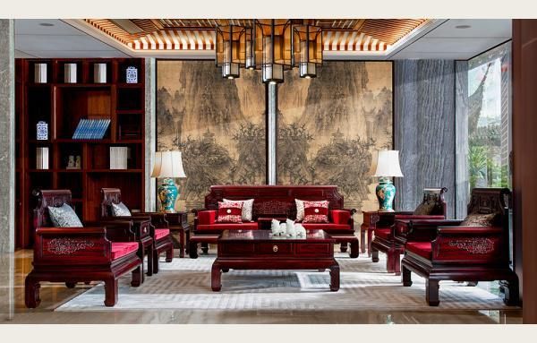 大果紫檀家具图片