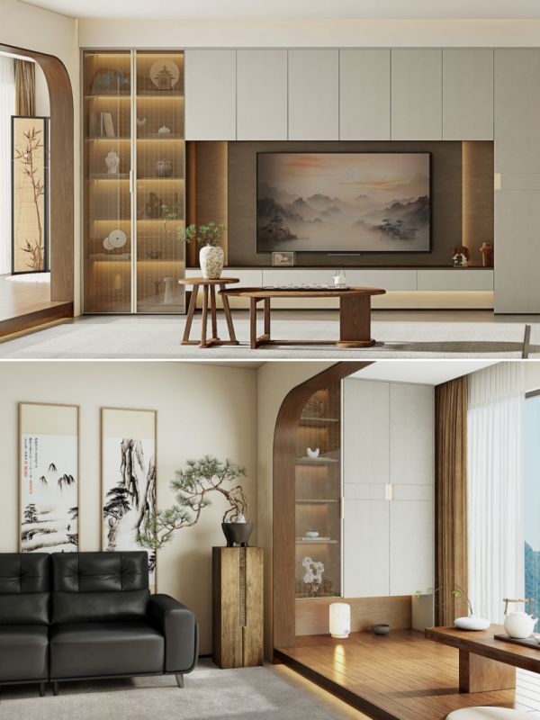 轻奢中式示例图