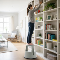 多功能梯凳，SANWA山业解决生活小困扰！