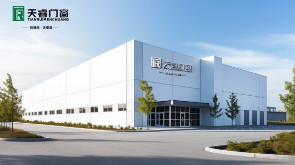 天睿门窗生产基地展示