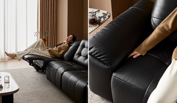 Zero-Gravity Function Sofa Operation