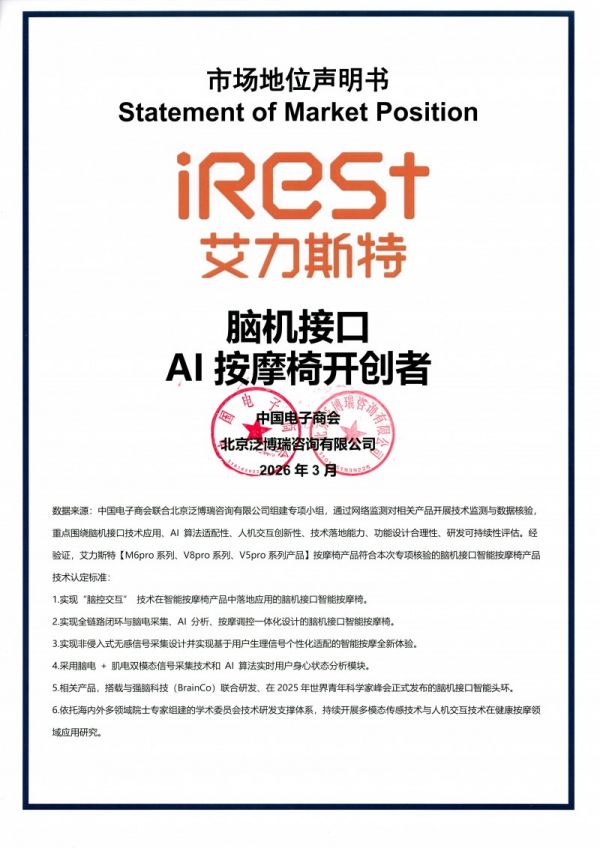 iRest艾力斯特产品图