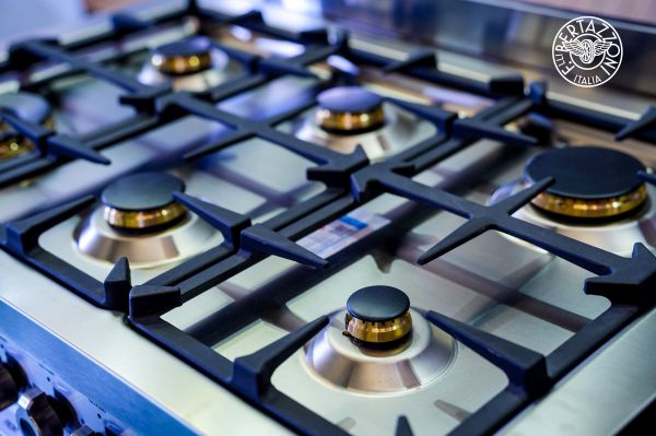 Bertazzoni Burner with Logo