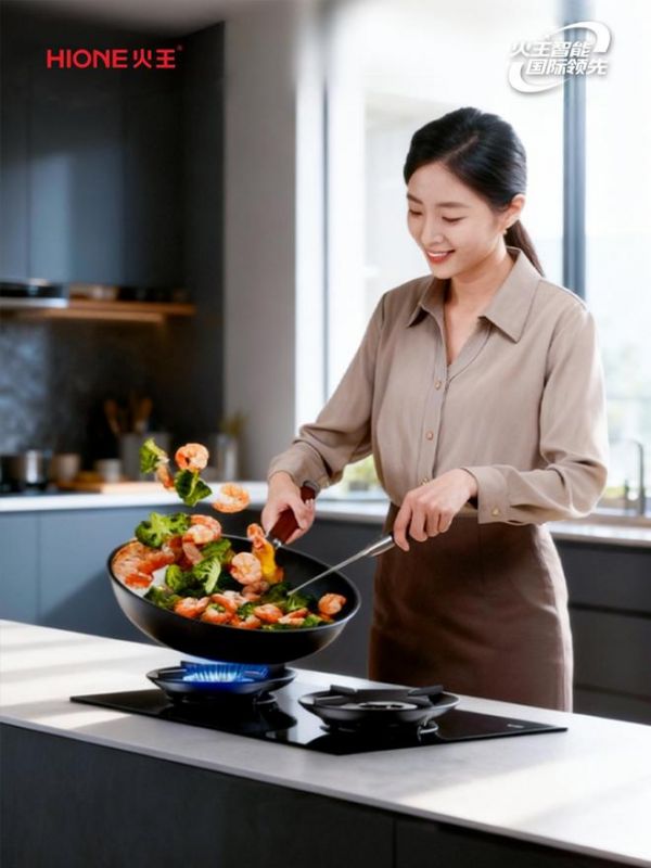 火王灶具安全功能展示