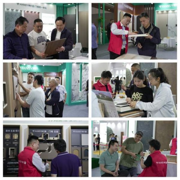 韩氏板材展位人气高涨