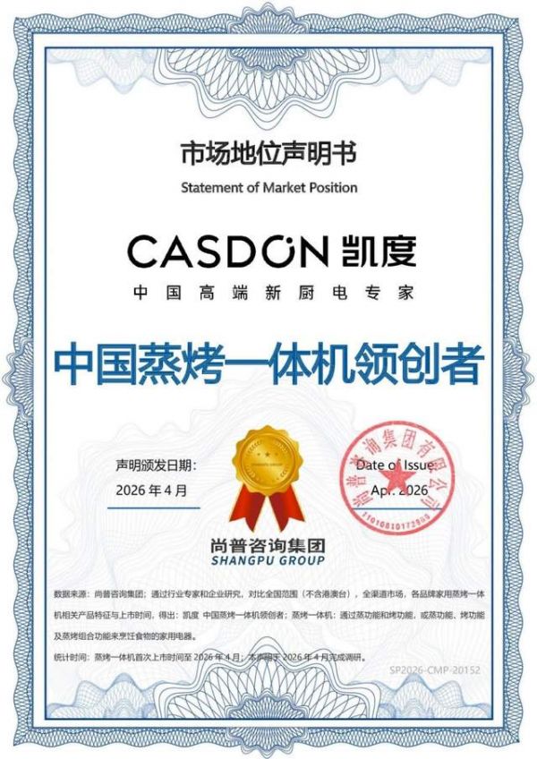 尚普咨询认证凯度电器