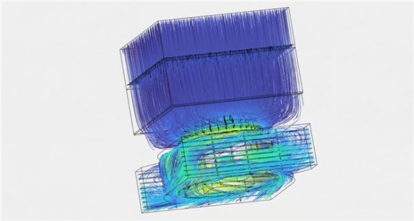 导流罩整流效果仿真图