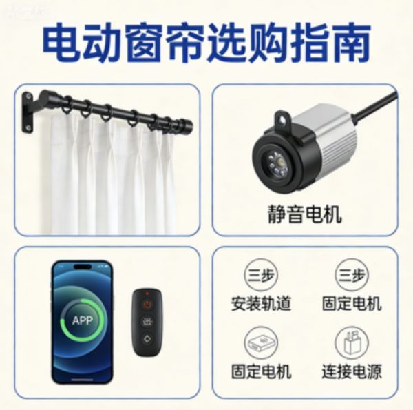 智能窗帘选购要点