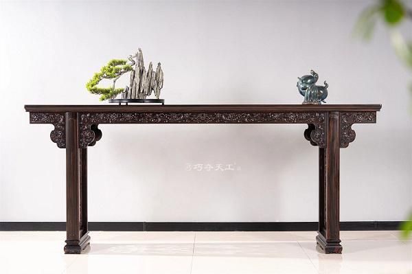 西番莲纹平头案原型