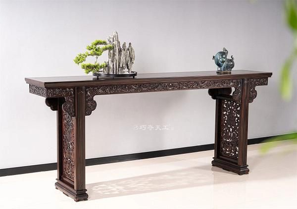 西番莲纹平头案