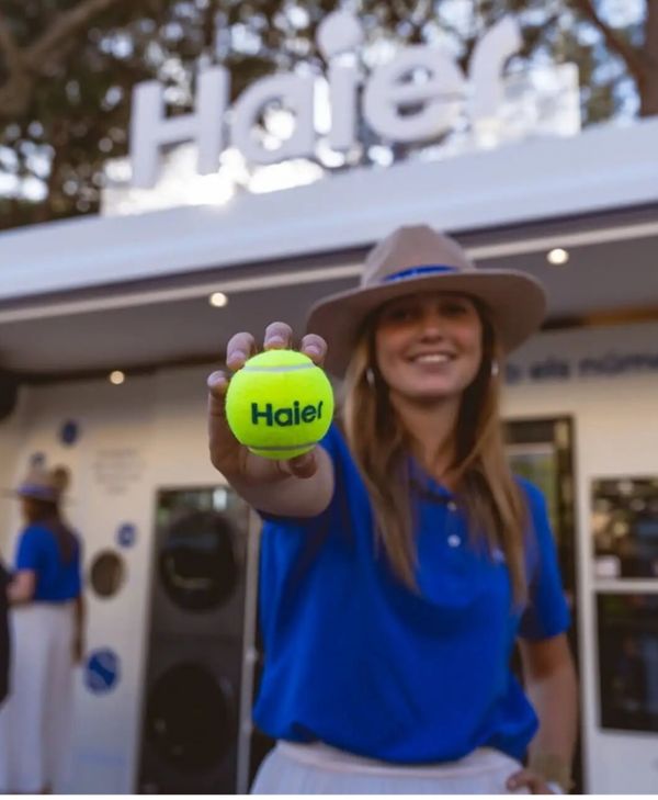 Haier at the Barcelona Tennis Open