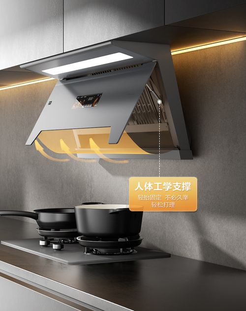 樱花吸油烟机Q801一体化可掀式AG玻璃面板