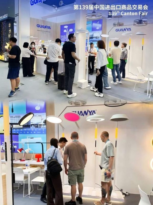 Crownya at the Canton Fair and Hong Kong Lighting Fair