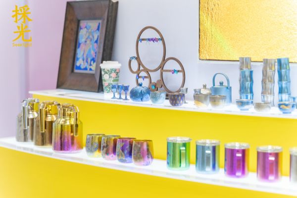 深圳礼品展上的採光 Seeklight 展位细节