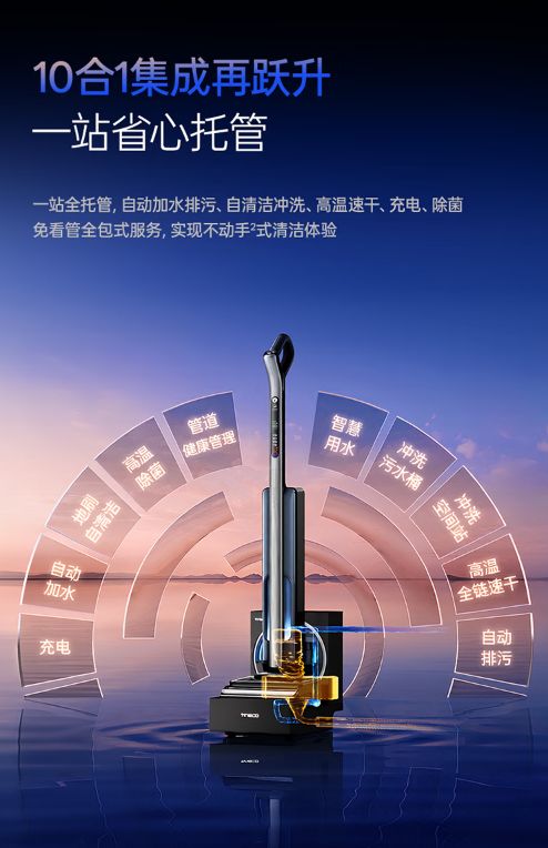 Aiqi芙万Station View智能洗地机全能空间站