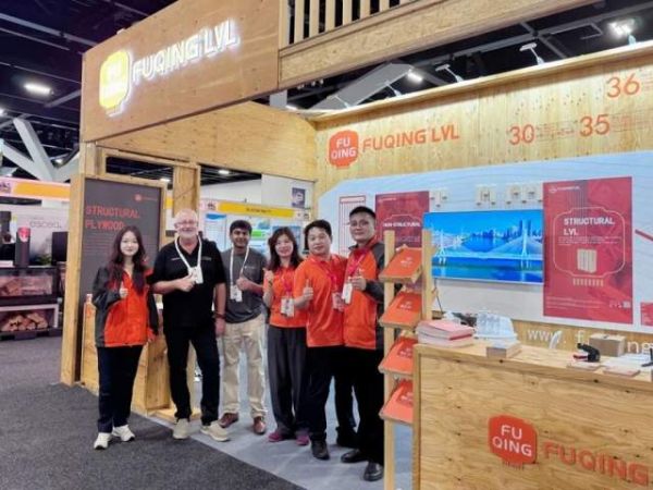 Sydney Building Materials Expo - Fucan LVL Booth