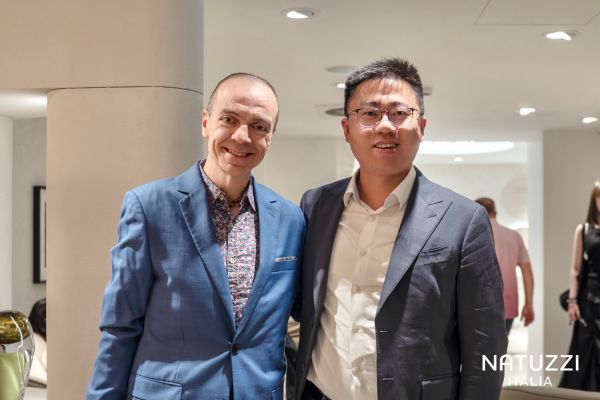 Claudio Bellini and Li Yupeng