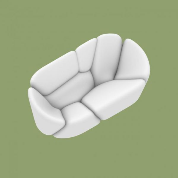 杨明洁“算法自然”系列沙发设计