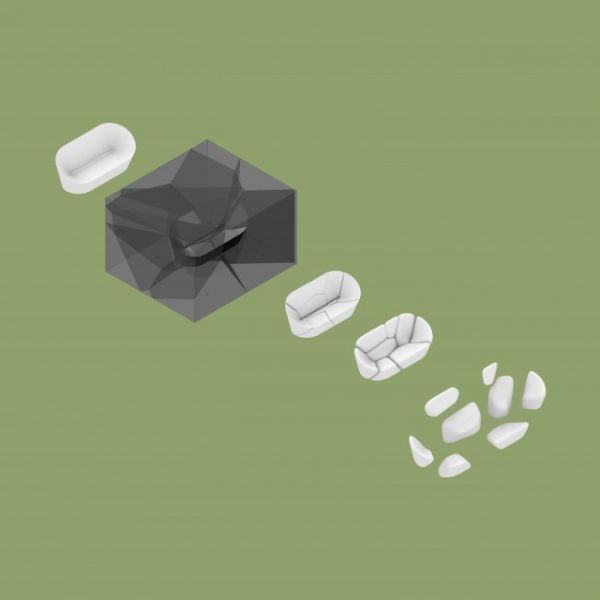 杨明洁“算法自然”系列沙发设计