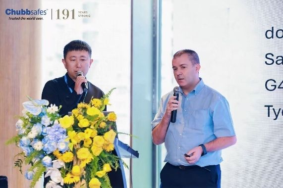 集宝保险柜第八届经销商大会现场
