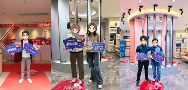 卡百利520超级品牌日促销活动现场图片