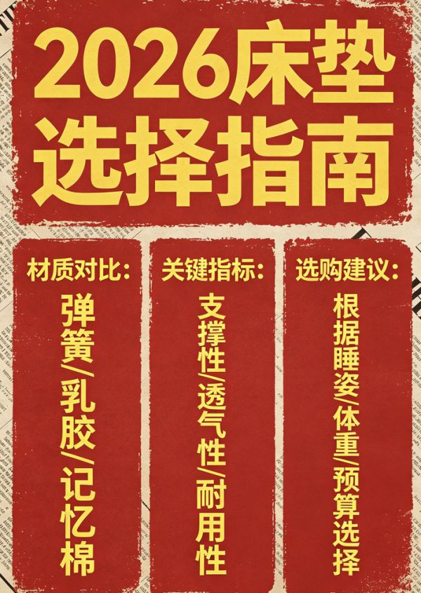 性价比高、平价出租屋床垫