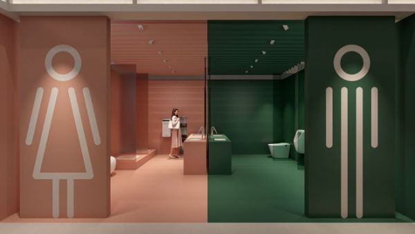 Future Bathroom Space Concept