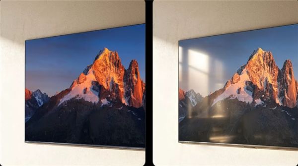 Hisense Hisen E5S Pro TV with anti-glare screen