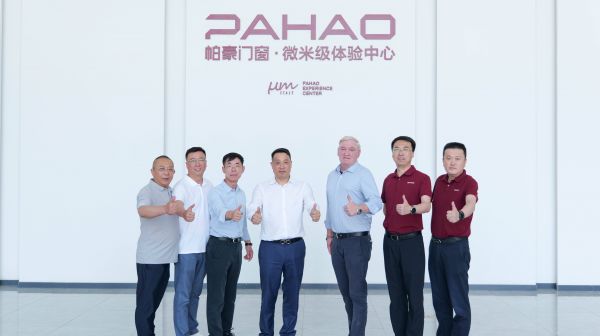 帕豪门窗接待德国诺托集团高层