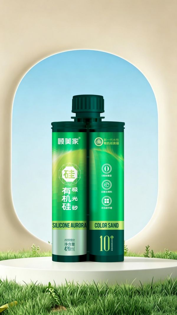 顾美家有机硅极光砂耐久性能展示
