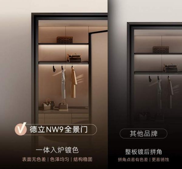 Delei Panoramic Door NW9 Integrated Door Frame