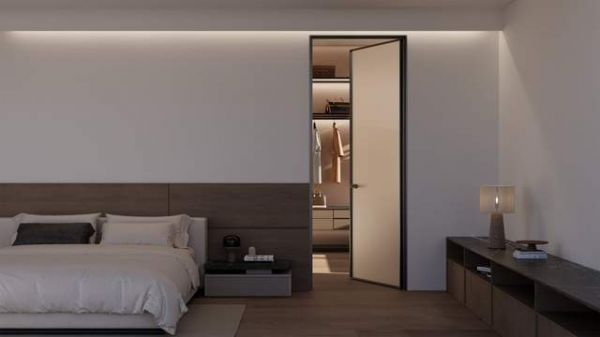 Delei Panoramic Door NW9 Silent Lock Design