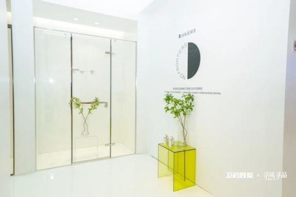 简洁卫浴全景门展示