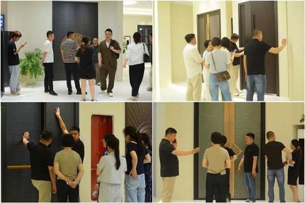 亚正门业经销商贺词照片