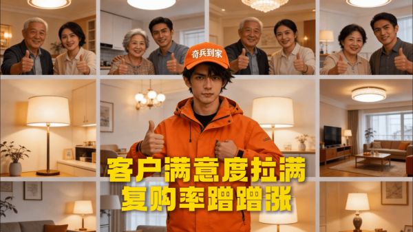 用户好评率展示图