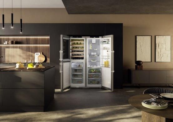 Liebherr XRCsdh 5265 Refrigerator, Freezer, and Wine Cooler Combination