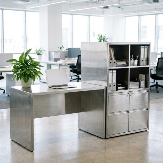 Stainless steel composite panel furniture